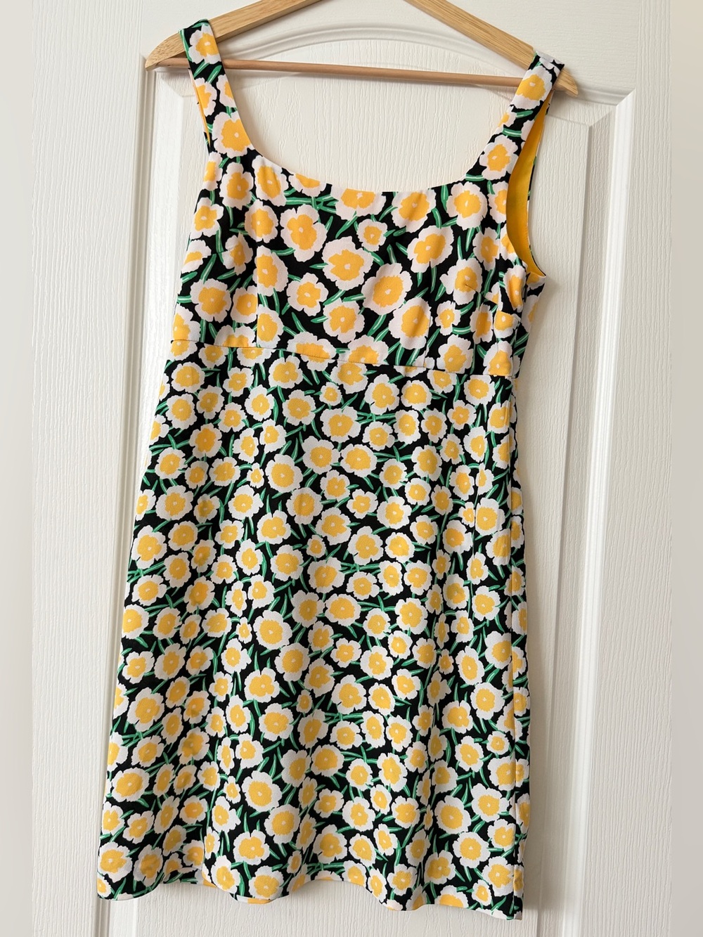 Diane von Furstenberg Daisy Floral Fit & Flare Dress Size 6